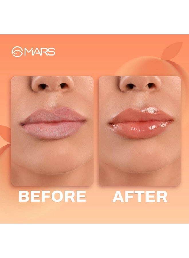MARS Color Changing Lip Oil (3.5 ml) (04-PEACHY DEW) | Skin Nourishing Ingredients - Olive Fruit Oil, Jojoba Oil | Hydrating & Moisturising - Image 3