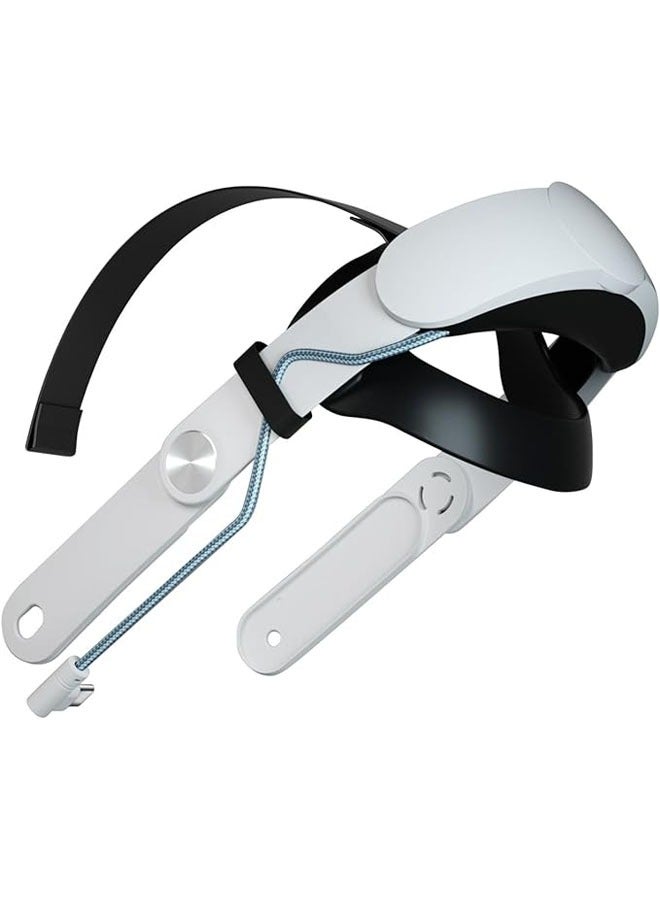 Meta Quest 3 Headband, VR Accessory, Built-in 10000mAh Battery, Comfort VR Headset, Adjustable Elite Headband Changing Kit, Headband Weight Reduction Pressure Reduction Headband - Image 5