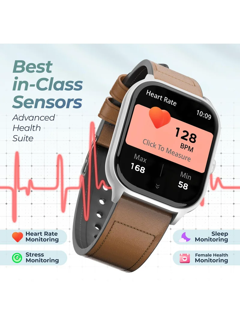 Pebble Pebble Edge 2.01" HD Display, Health suite, BT Calling, Calculator,