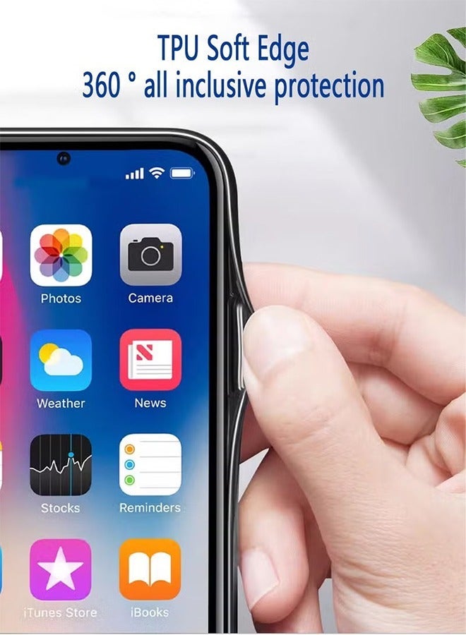 X-level HONOR X9b 5G Case, Colorful Glowing Tempered Glass Back Cover Bumper,for Cool Women and Trendy Men,with Camera Protection, Anti-fall, Shockproof, Slim Fit, Light weight Mobile Phone Cover - Image 4