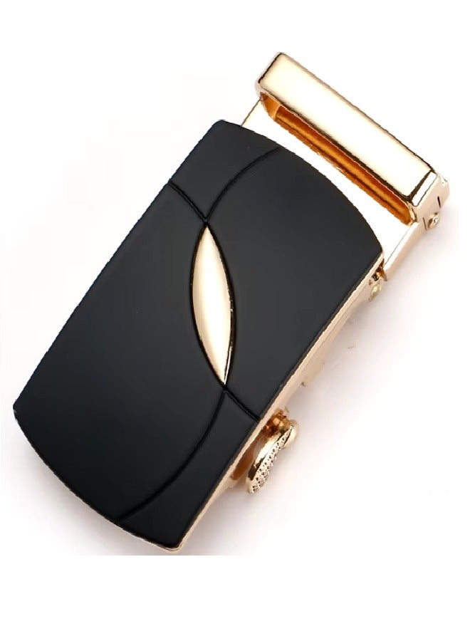 Exquisite men's belt buckle imported, made of high quality durable Metz, snaps on and off with all kinds of irregularities, jacket belt or bad buckle replacement.