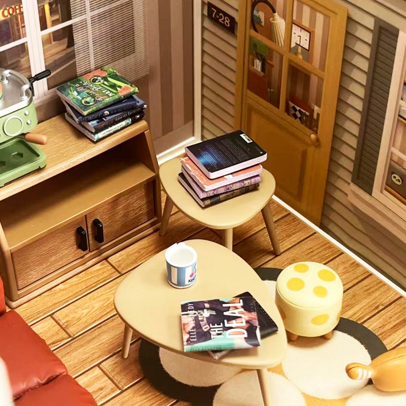 LUFEEMGA 340 PCS Book Miniatures Set, Mini Books for Anxiety Bookshelf, Dollhouse Decor, DIY Crafting, Accessories Mini Miniatures Books - Image 4
