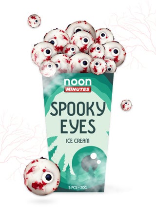 Spooky Eyes Ice Cream Balls