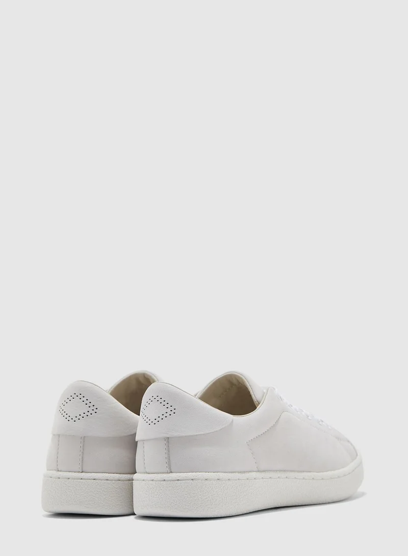 Karen Millen Frida Lace Sneaker -  Off White