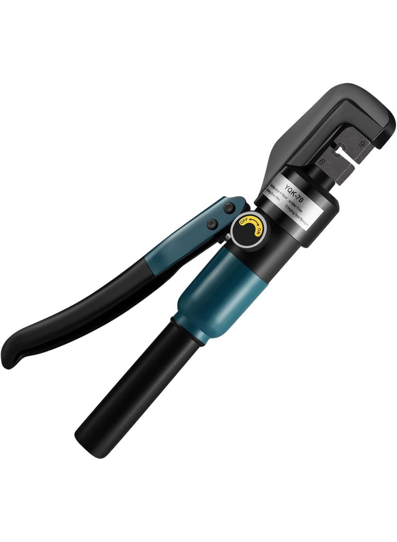 GGOOT Upgrade Hydraulic Crimping Tool/ Hydraulic Crimper with 9 Dies for Stainless Steel Cable Railing System, Cable Railing Hardware Hydraulic Crimping Tool DC03  - Image 1