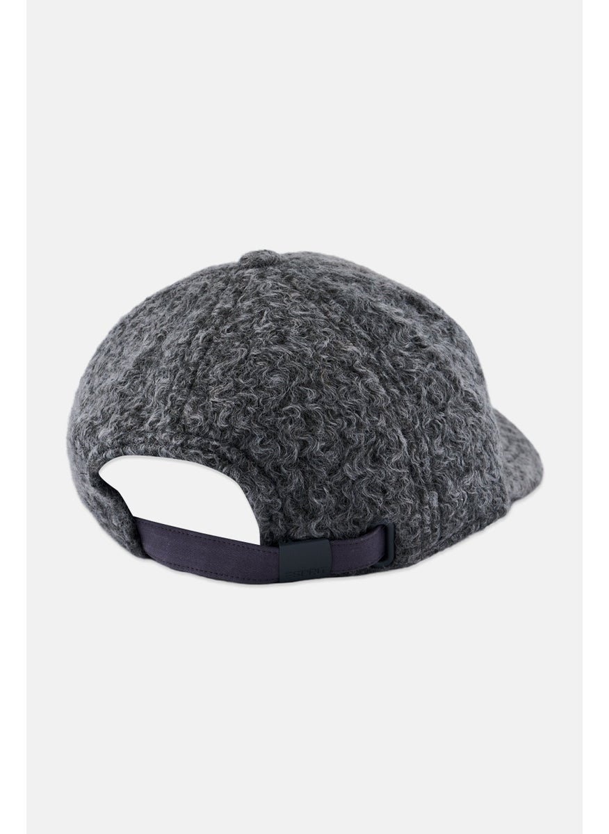 ESPRIT - Men Textured Adjustable Cap, Grey - Image 1