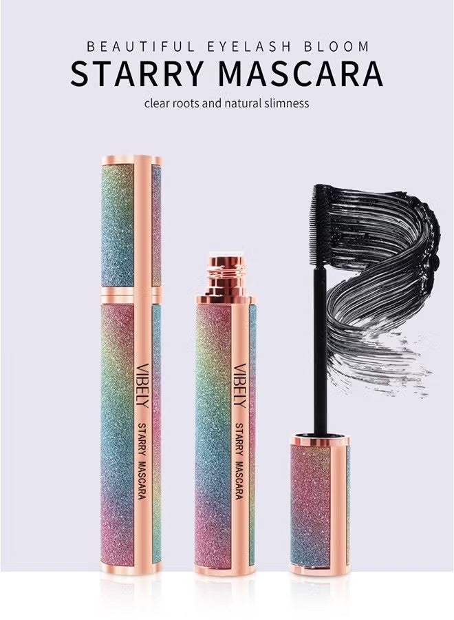 فايبلي ستاري ماسكارا ألياف الرموش ماسكارا إطالة وسميكة طويلة الأمد مقاومة للماء و دليل على الملوثات طوال اليوم جميلة كاملة طويلة سميكة الرموش - Image 3
