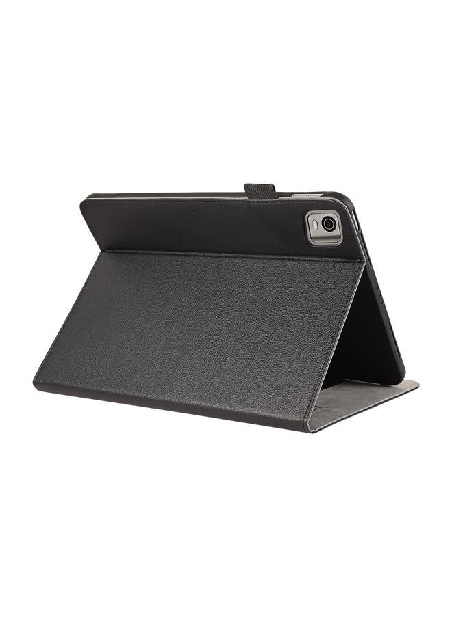 S-TOP Case For Nokia T21 10.4 2022 Litchi Texture Leather Sucker Tablet Case - Image 4