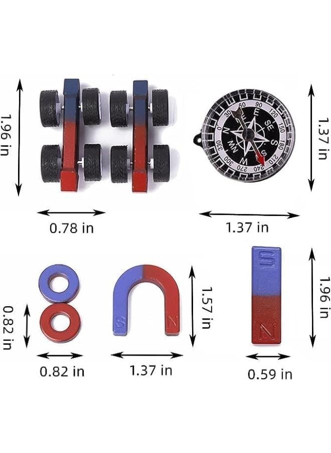 Generic - 🧲 Magnetic Power Science Kit for Kids – Fun STEM Physics Exploration Set Type of Toy: Educational Science Kit – Number of Players: Solo or Group – Age Group: 6+ Years – Subtype: Magnetism Experiments – Theme: STEM Learning / Magnetic Force Exploration - Image 1