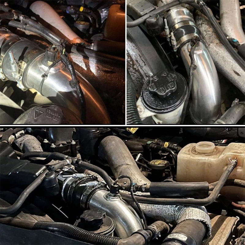 أنبوب المبرد البديل الجانب البارد لسيارات فورد F250 وF350 موديلات 2011-2016 بمحرك ديزل 6.7 لتر باورستروك - Image 3