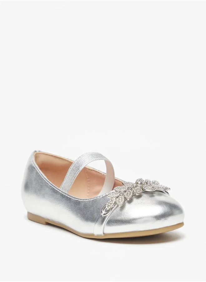 جونيورز Girls Embellished Slip-On Mary Jane Shoes