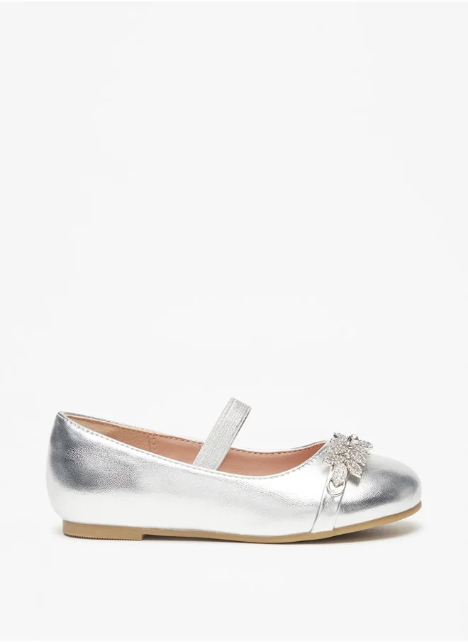 جونيورز Girls Embellished Slip-On Mary Jane Shoes