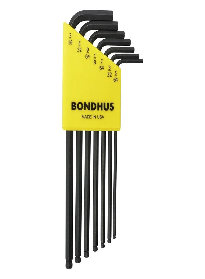 بوندهص مجموعة Bondhus 10945 من 7 مفاتيح ربط على شكل حرف L، مقاسات 5/64-3/16 بوصة - Image 2