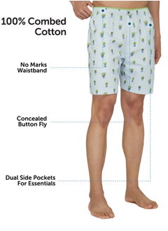 XYXX IntelliEaze Super Combed Cotton Boxer Shorts for mens Pack of 2  - Image 5