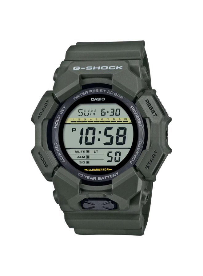 كاسيو ساعة يد رقمية من الراتنج GD-010-3DR - Image 1