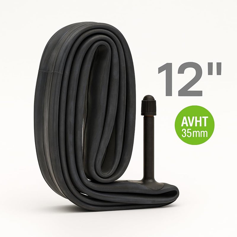 RALSON 12 Inch Bicycle Inner Tube (12x1.50–12.1/2x2.1/4) with 35mm AV Valve – Butyl Rubber Bike Tube Fits 40-203, 47-203, 50-203, 54-203, 57-203, 62-203 Kids Bikes, Scooters & Tricycles - Image 3