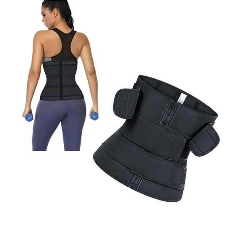 Bluejw Women's Slim Tummy Control Waist Trainer Belt - Polyester Latex Body Shaper - Colombian Girdle Waist Trimmer Band - Image 2