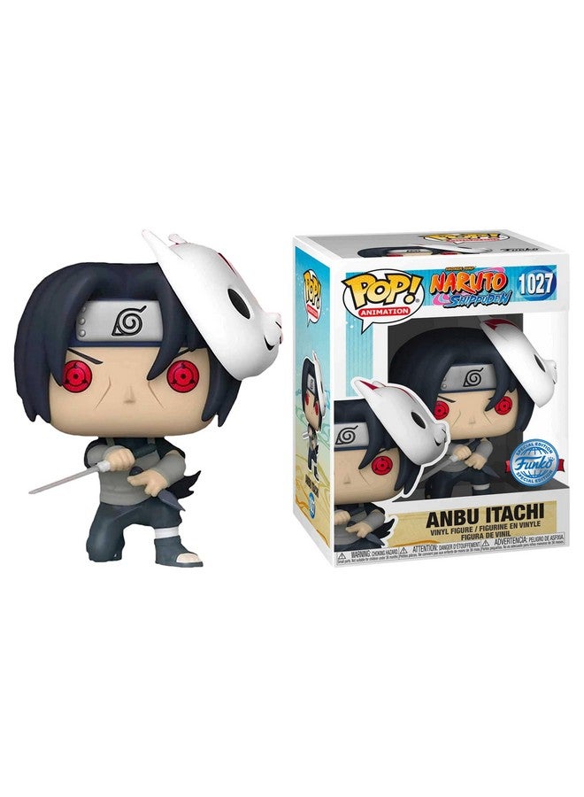 Funko Funko Pop! Animation - Naruto Shippuden: Anbu Itachi Uchiha, Common Special Edition Multicolor Exclusive #1027  - Image 4
