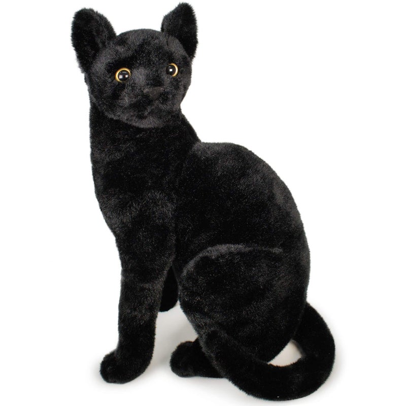 VIAHART Boone The Black Cat - 13 Inch Stuffed Animal Plush - by TigerHart Toys - Image 1