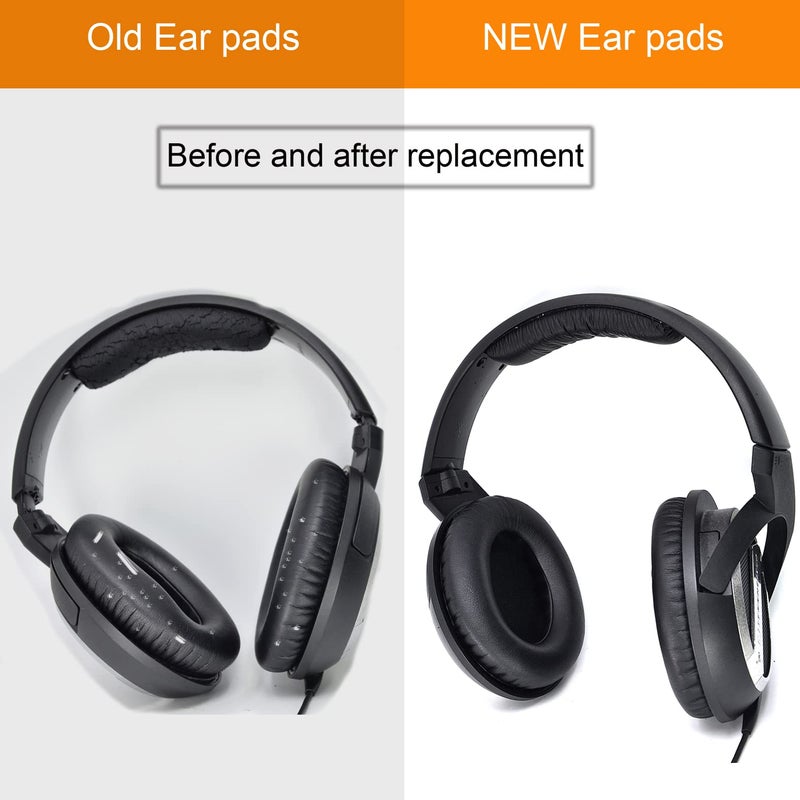 defean HD 448 HD428 HD419 Ear Pads and Headband - defean Replacement Repair Parts Suit Ear Cushion Compatible with Sennheiser HD418, HD419, HD428, HD429, HD439, HD438, HD448, HD449 Headphone - Image 3