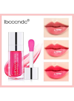 ibcccndc Lip Glow Oil Hydrating Texture For A Clear And Shiny Lips 015 Cherry  - Image 2