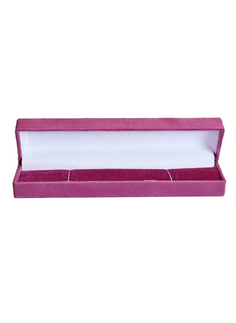 Generic - Velvet Box for Long Chain Gifts jewelers and Accessories Bracelet Storage Bag - Jewelry Display Box for Wedding - Engagement - Proposal - Birthday and Anniversary - Image 1