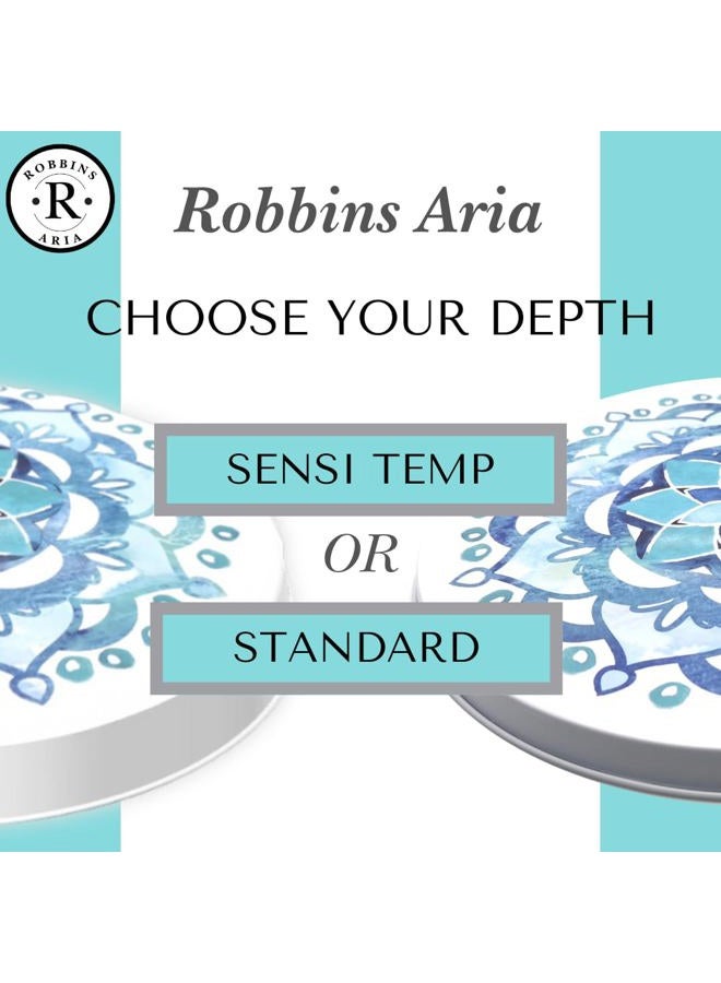 Robbins Aria Electric Stove Burner Covers - Protect Stovetop - Set of 4, 10 and 8 inches - Butterfly Electric Stove Covers - Image 2