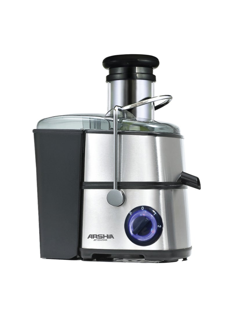 Arshia Multi-Functional Fruit Juicer – Stainless Steel – Powerful Motor with 2 Speeds - Image 1