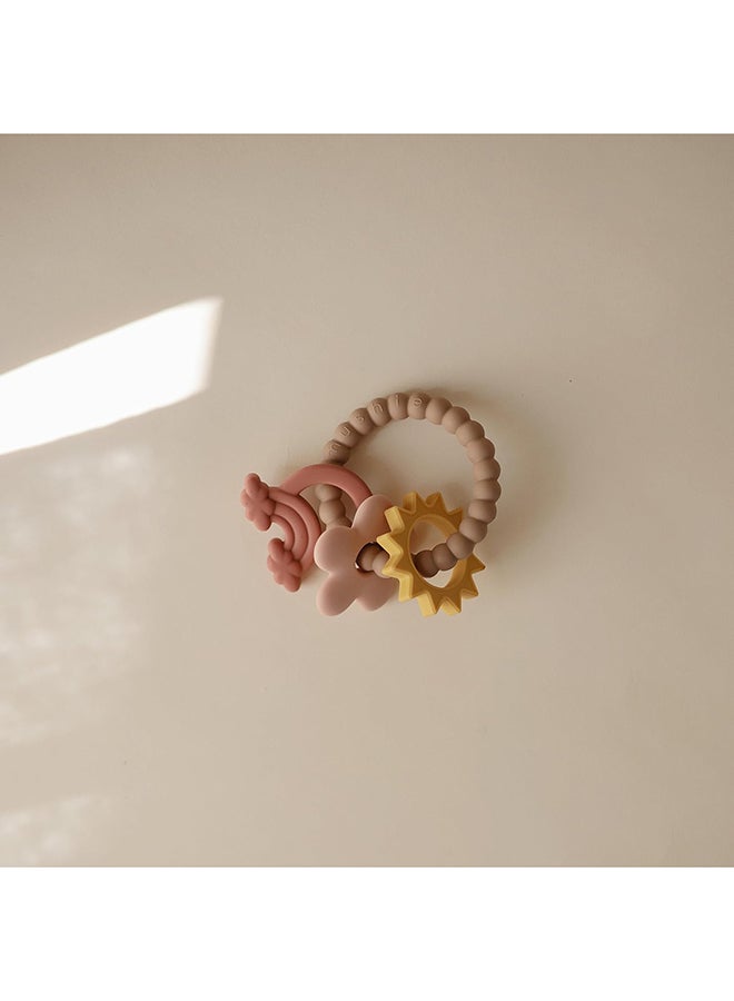 Mushie Nature Teething Ring - Image 2