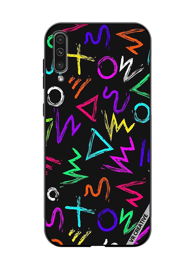 VR CREATIVE Protective Case Cover For Samsung Galaxy A50/A50s Design Multicolour - Image 1