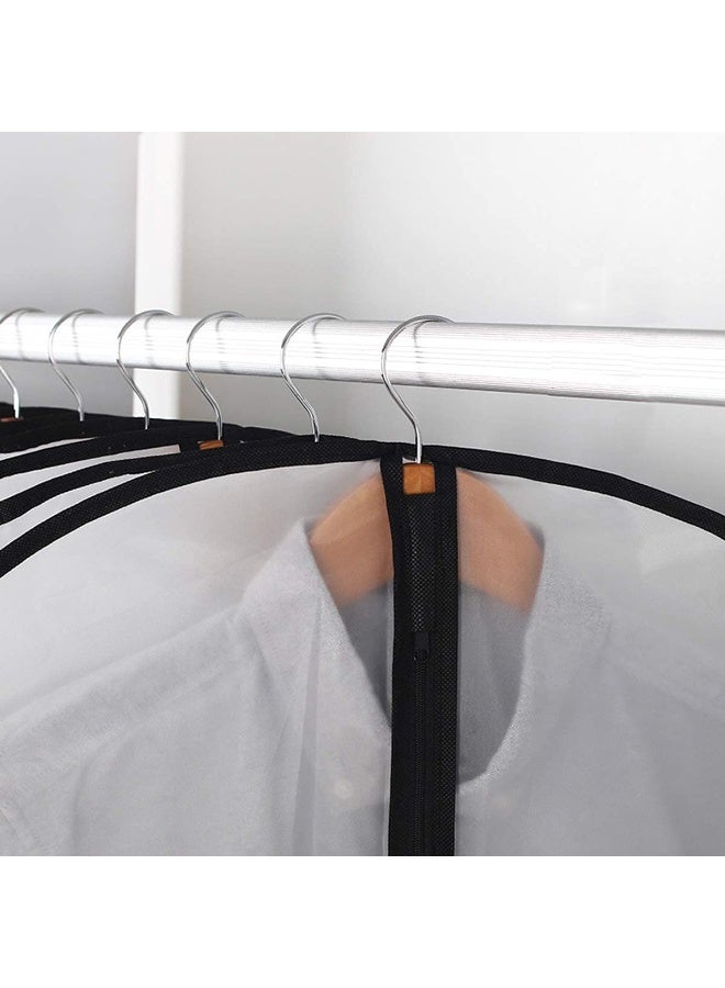 NOSKIN 6-Pack XXL Clear Garment Bags 24"x55" (61x140cm) for Long Dresses Gowns Suits Coats - Image 4