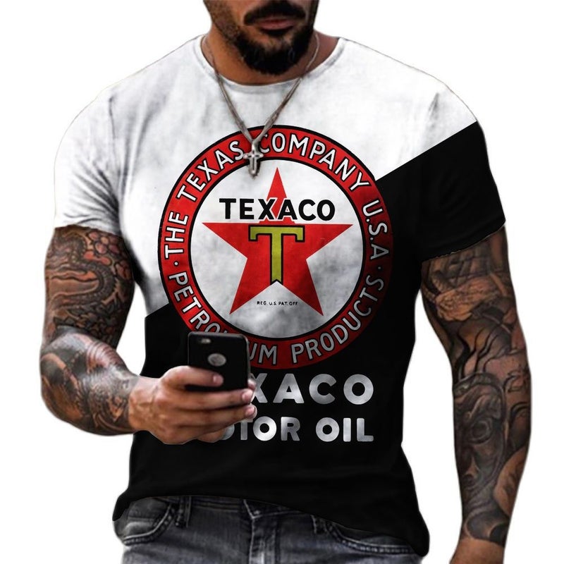 2023 Men'S Short-Sleeved T-Shirt Teenagers T-Shirt Round Neck 3D Digital Printing Short-Sleeved - Image 5
