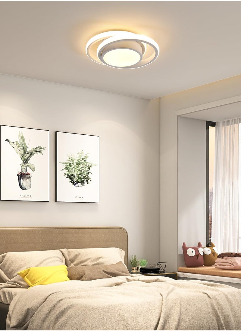 Goeco - Modern LED Ceiling Light, Round Ceiling Light Fixture, Warm White, Ceiling Lamp for Living Room - Image 1