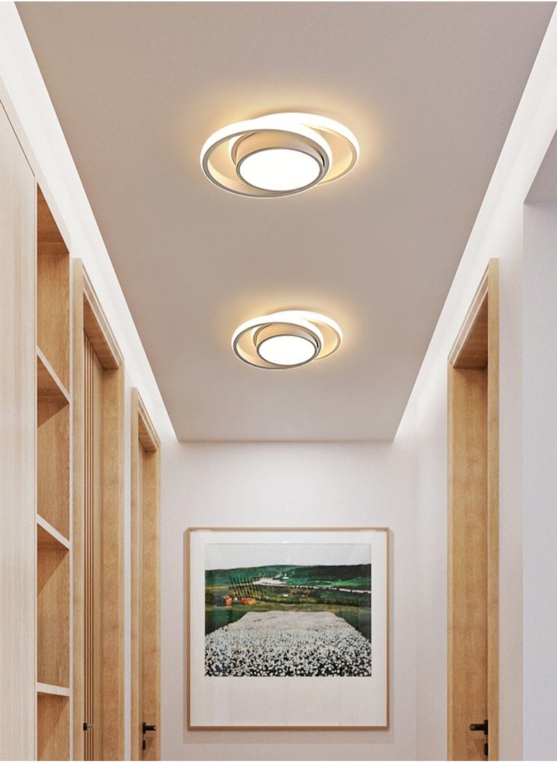 Goeco - Modern LED Ceiling Light, Round Ceiling Light Fixture, Warm White, Ceiling Lamp for Living Room - Image 1