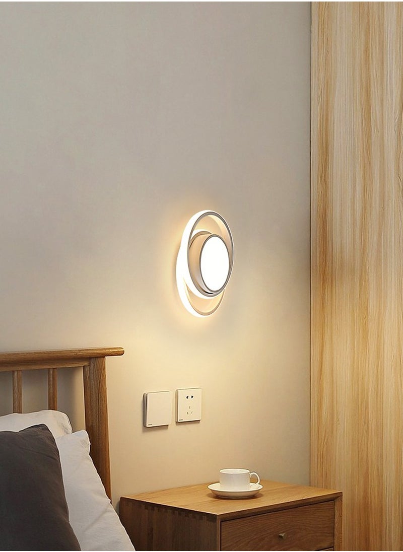 Goeco - Modern LED Ceiling Light, Round Ceiling Light Fixture, Warm White, Ceiling Lamp for Living Room - Image 1