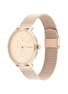 CALVIN KLEIN ساعة يد للجنسين من الفولاذ المقاوم للصدأ على شكل دائري 25200402 - 40 مم  - Image 4