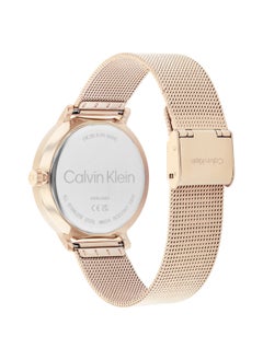 CALVIN KLEIN ساعة يد للجنسين من الفولاذ المقاوم للصدأ على شكل دائري 25200402 - 40 مم  - Image 2