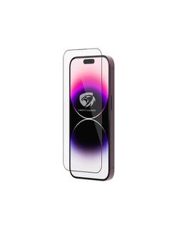 2.5D Full Cover Matte DR iPhone 14 Pro Max 6.7 Inch / Scratch and Damage Protection / Anti-Fingerprint / Glass Screen / Double Reinforced / Anti-Static - Clear
