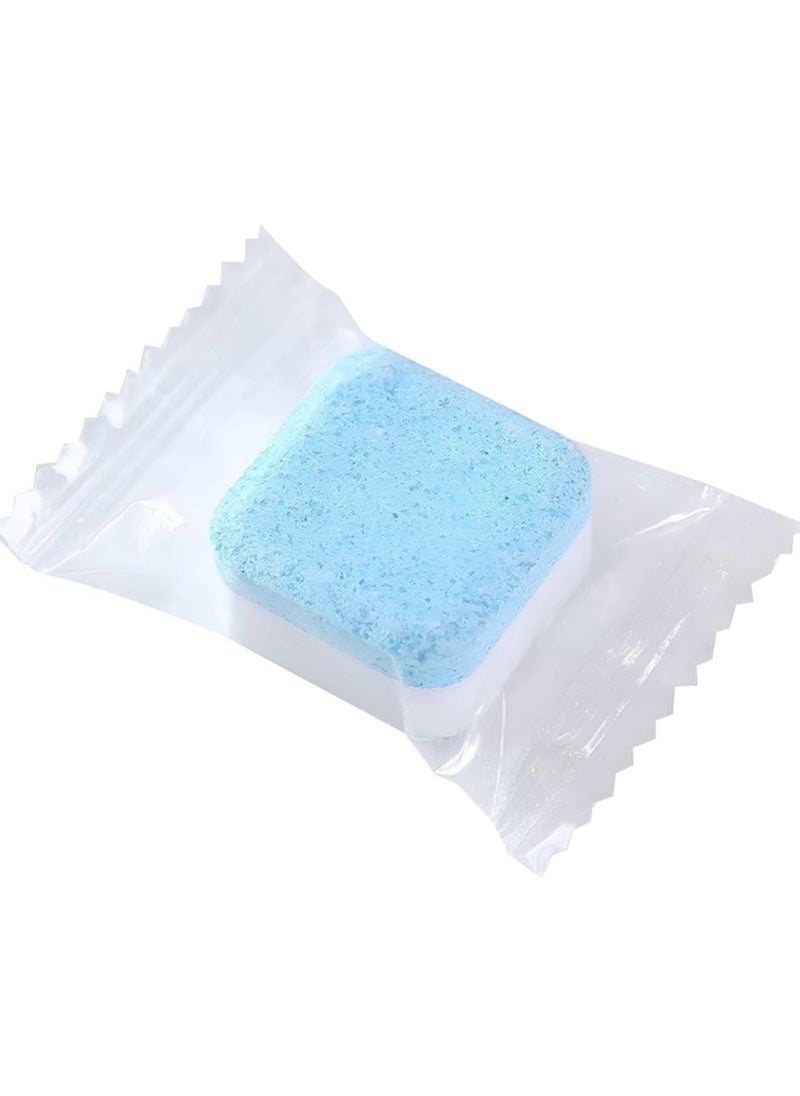 Generic - Washing Machine Cleaning Tablets – 12 Effervescent Capsules for Automatic and Manual Washers – Suitable for Front-Load and Top-Load Machines – Deep Cleaner for Removing Deposits and Accumulated Dirt – Washer Drum Sanitizer with Germ and Bacteria Elimination – Effective Tub Cleaner with Deodorizing Features - Image 1