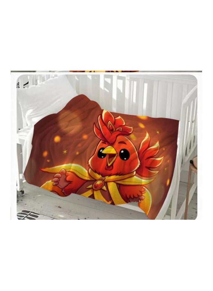 general Children's or student cartoon flannel thin blanket (warm and comfortable, suitable for sleep, games) 100cm*150cm - 852 - Image 3