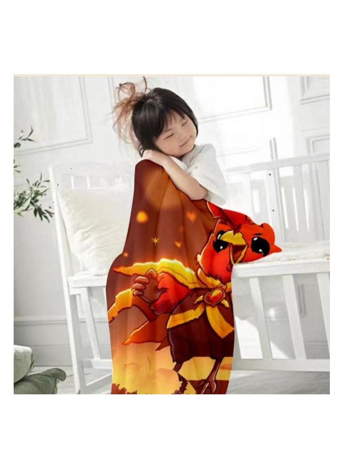 general Children's or student cartoon flannel thin blanket (warm and comfortable, suitable for sleep, games) 100cm*150cm - 852 - Image 4