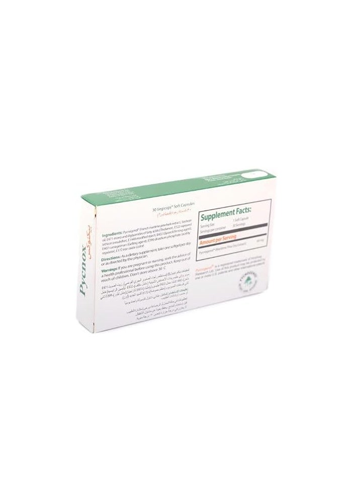fas Pycnox Antioxidant 30 Vegicaps - Image 4