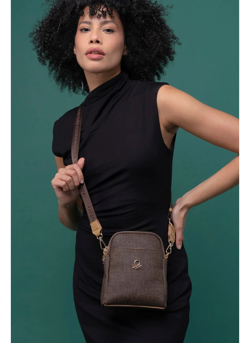 UNITED COLORS OF BENETTON Benetton Women's Crossbody Bag Brown-Camel BNT1294