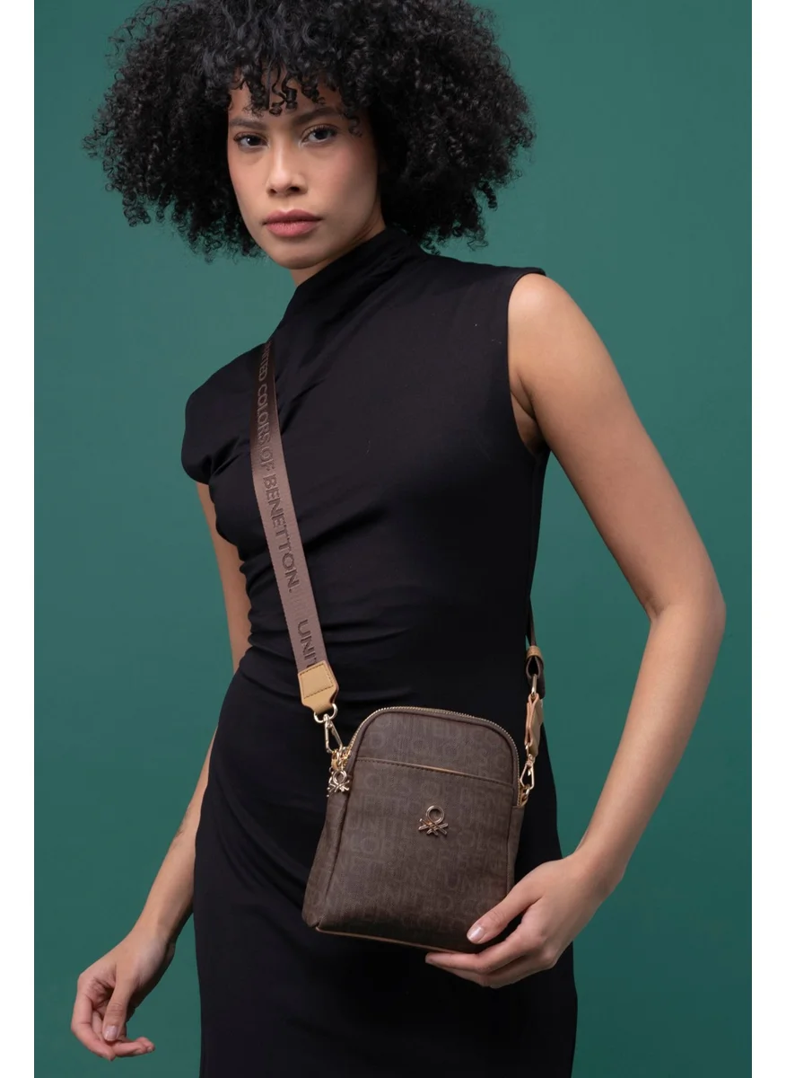UNITED COLORS OF BENETTON Benetton Women's Crossbody Bag Brown-Camel BNT1294