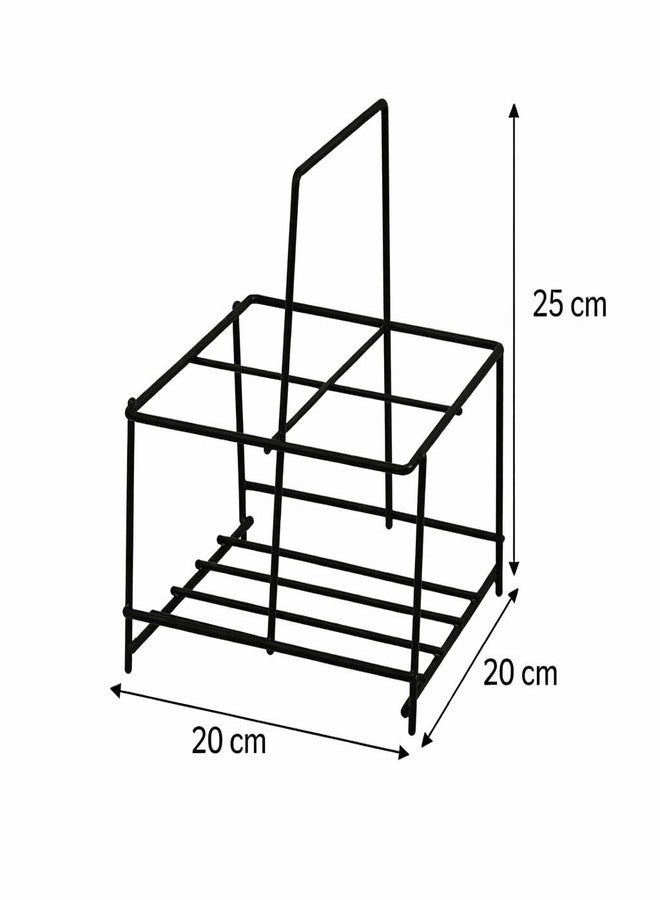 OGFC 58893 Milk Bottle Holder/Bottle Rack/Milk Stand (4 Bottle) - Black - Image 2
