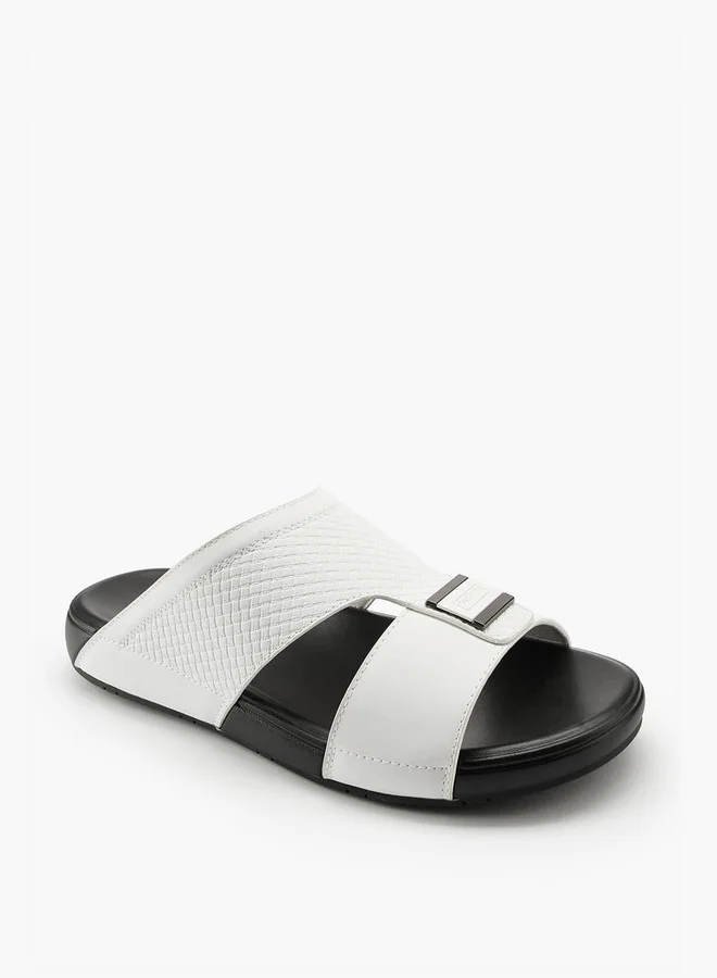 دوتشيني Men's Textured Arabic Slip-On Sandals
