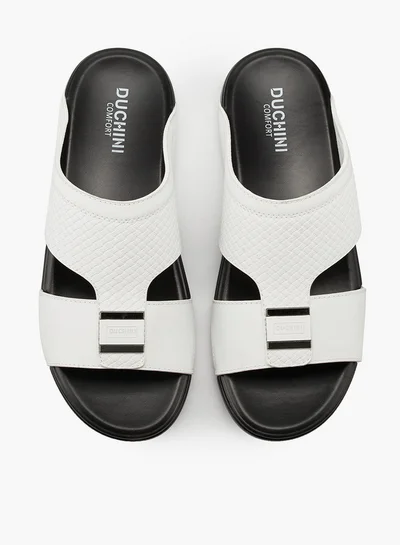 دوتشيني Men's Textured Arabic Slip-On Sandals