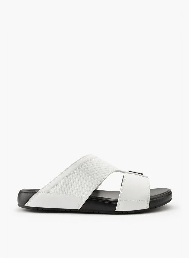 دوتشيني صنادل رجالية عربية سهلة الارتداء بنقوش