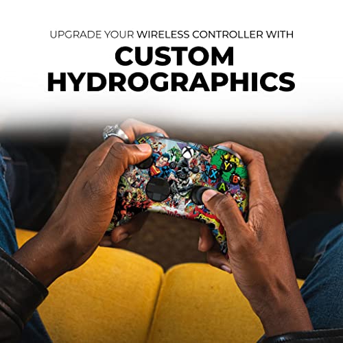 DreamController Comics Custom X-box Controller Wireless compatible with X-box One/X-box Series X/S by DreamController | Proudly Customized in USA with Permanent HYDRO-DIP Printing (NOT JUST A SKIN) - Image 2