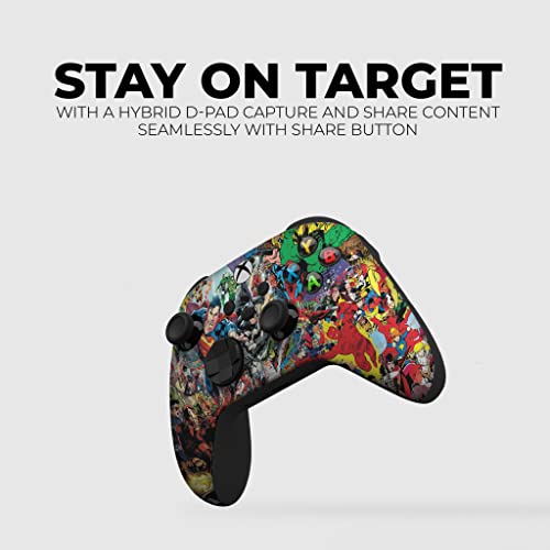 DreamController Comics Custom X-box Controller Wireless compatible with X-box One/X-box Series X/S by DreamController | Proudly Customized in USA with Permanent HYDRO-DIP Printing (NOT JUST A SKIN) - Image 5